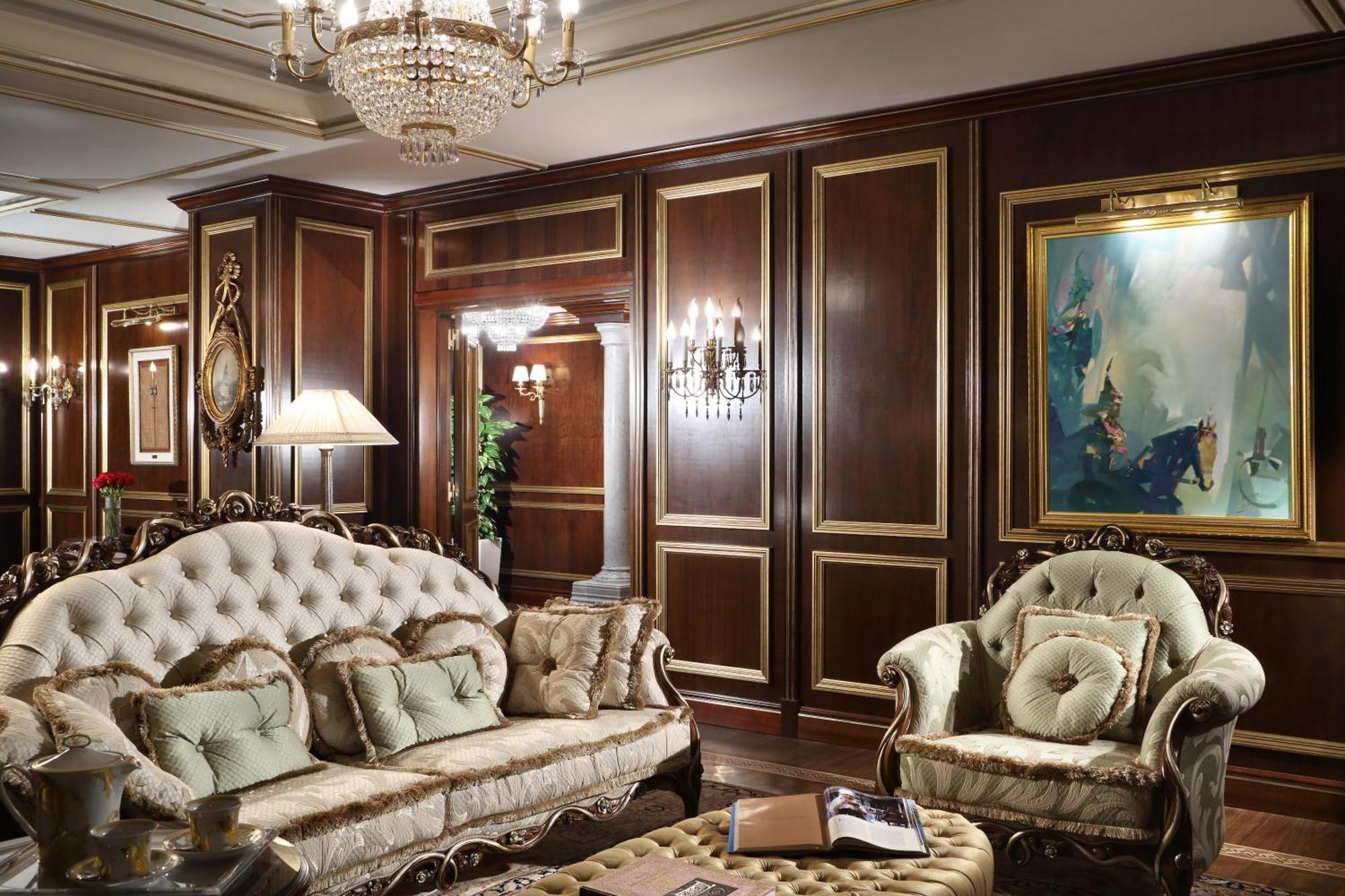 מלון Rixos Khadisha שימקנט חדר תמונה A living room in the Imperial Suite
